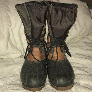 Eddie Bauer winter and rain boots